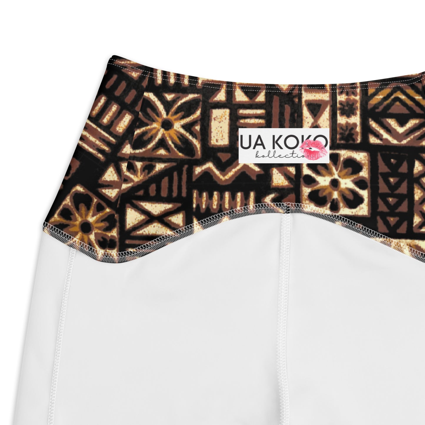 MAUKA LEGGINGS w/ POCKET in TAPA