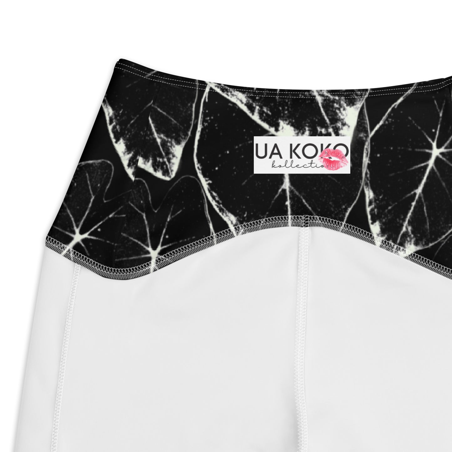MAUKA LEGGINGS w/ POCKET in KALO n KREAM