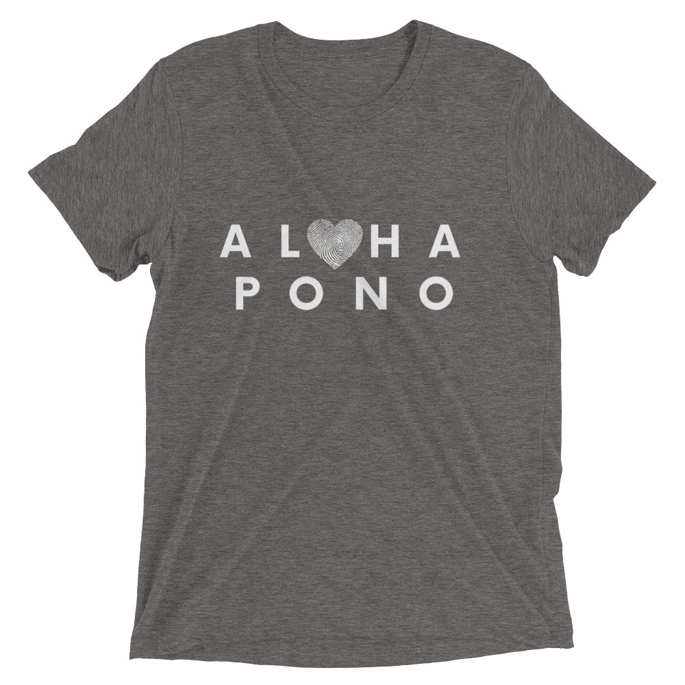 ALOHA PONO Short sleeve Unisex t-shirt