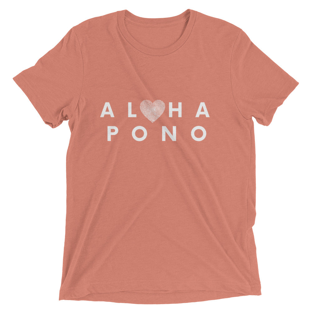 ALOHA PONO Short sleeve Unisex t-shirt
