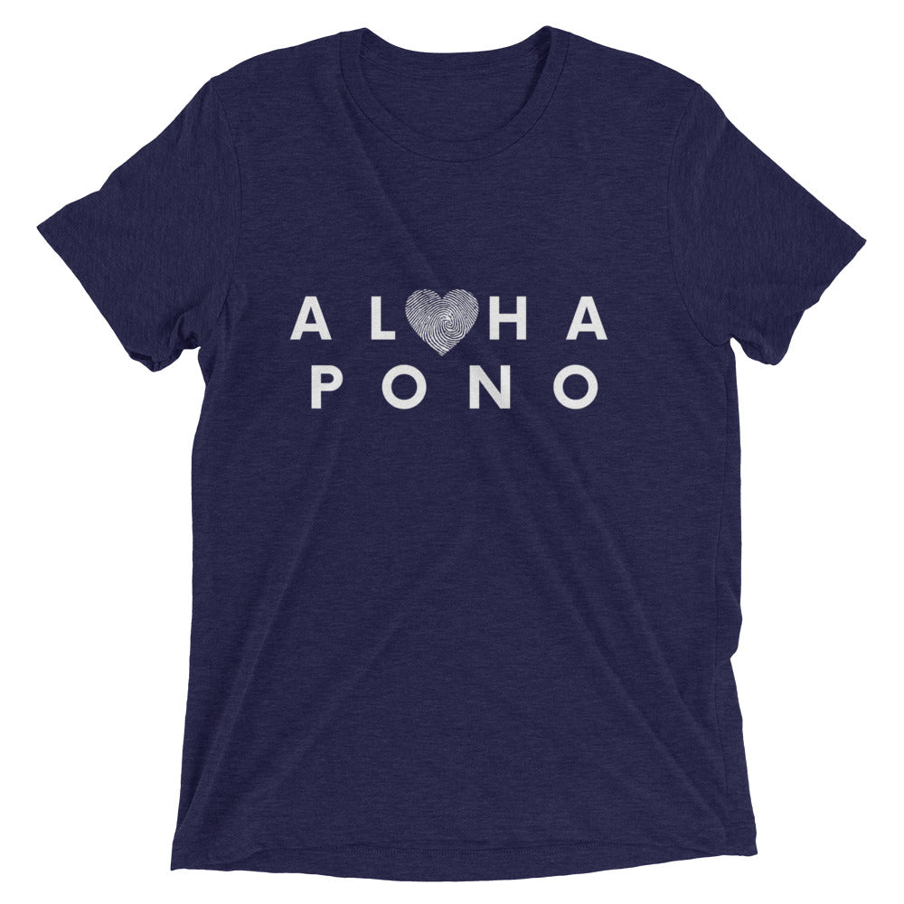 ALOHA PONO Short sleeve Unisex t-shirt