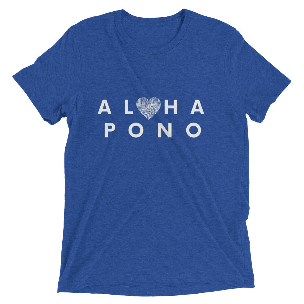 ALOHA PONO Short sleeve Unisex t-shirt