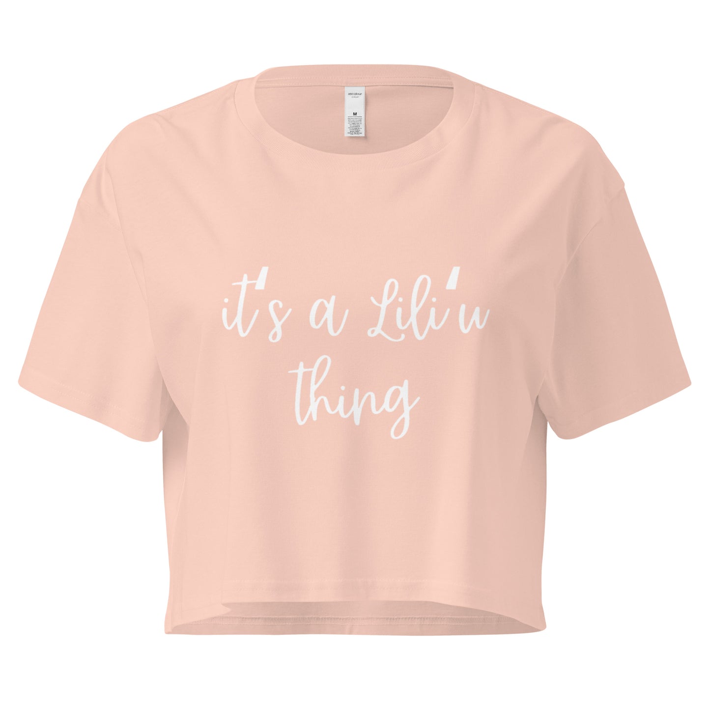 itʻs a Liliʻu thing... Women’s crop top