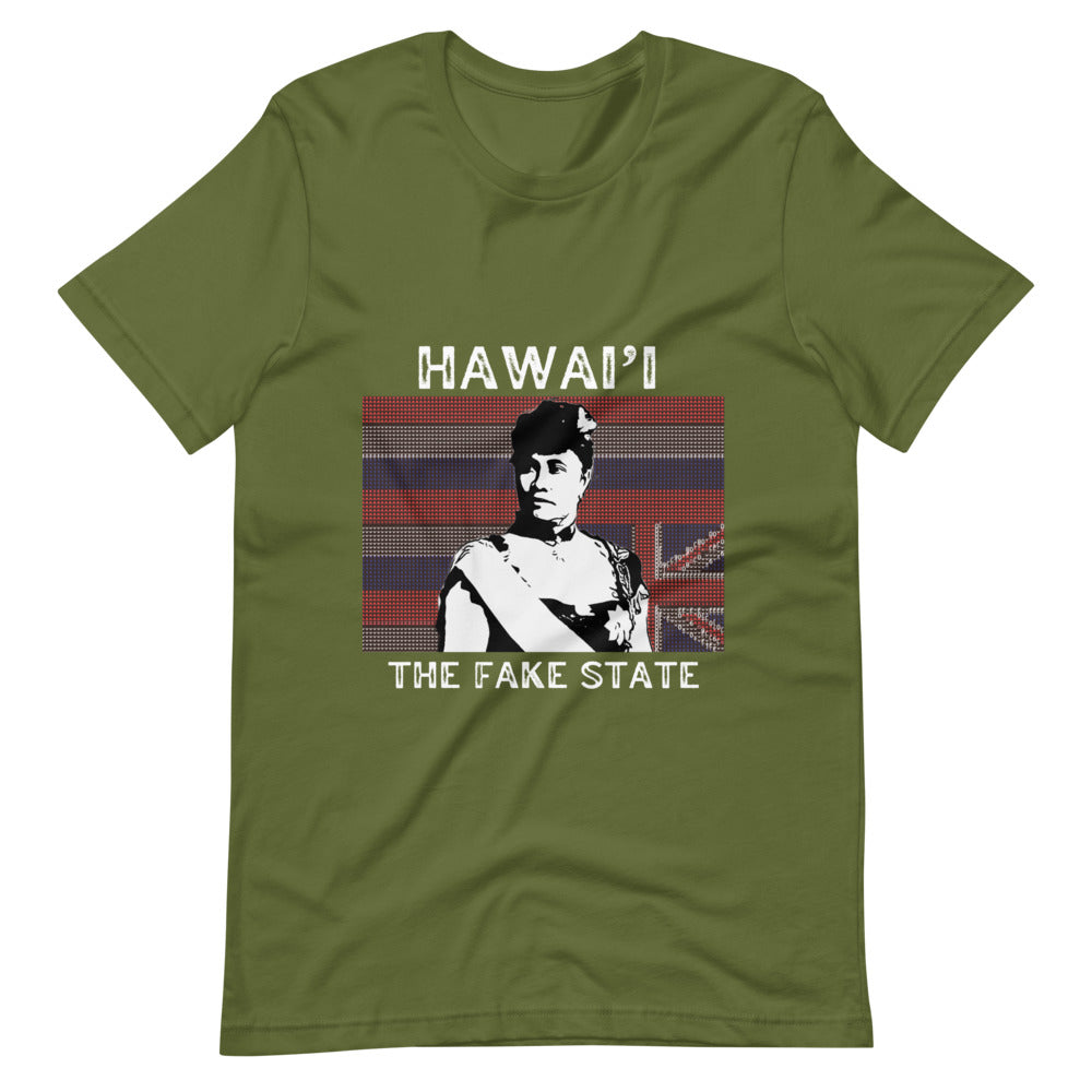 THE FAKE STATE Short-Sleeve Unisex T-Shirt