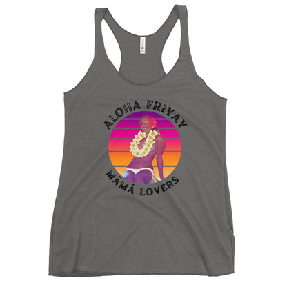 ALOHA FRIYAY Women's Racerback Tank