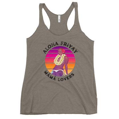 ALOHA FRIYAY Women's Racerback Tank