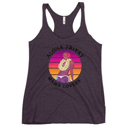 ALOHA FRIYAY Women's Racerback Tank